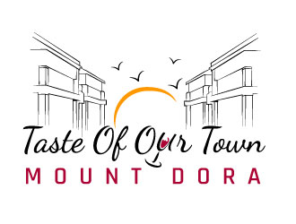 Mount Dora Taste of Our Town logo design by MonkDesign