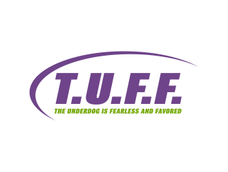 T.U.F.F. (The Underdog is Fearless and Favored) logo design by dasam