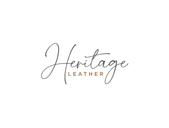 Heritage Leather logo design by bricton