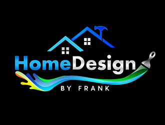 Home Design by Frank logo design by 3Dlogos