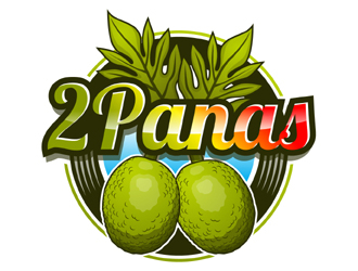2Panas logo design by MAXR