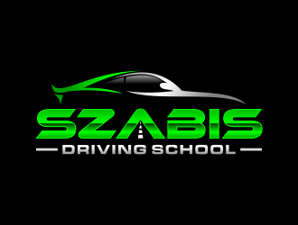 Szabis Driving School logo design by done