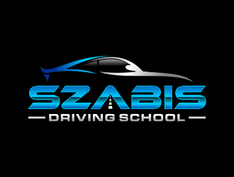 Szabis Driving School logo design by done