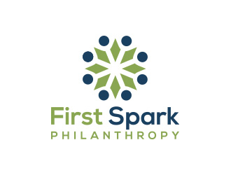 First Spark Philanthropy logo design by daanDesign