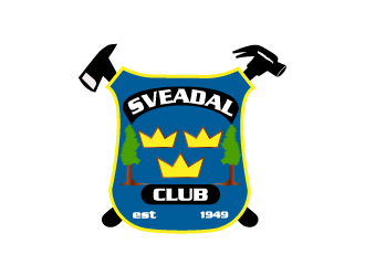 SveadalCLUB est. 1949 logo design by pilKB