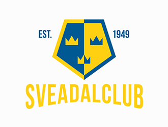 SveadalCLUB est. 1949 logo design by DuckOn