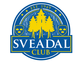 SveadalCLUB est. 1949 logo design by MAXR