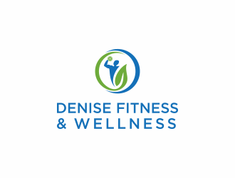 Denise fitness & wellness  logo design by yoichi