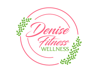 Denise fitness & wellness  logo design by AamirKhan