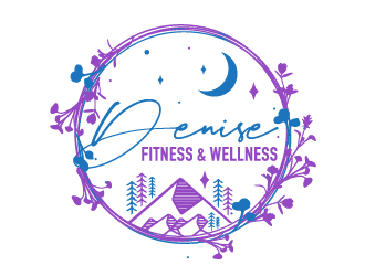 Denise fitness & wellness  logo design by Ultimatum