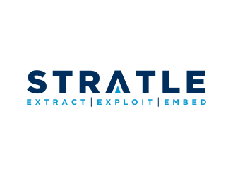 STRATLE. logo design by Popay