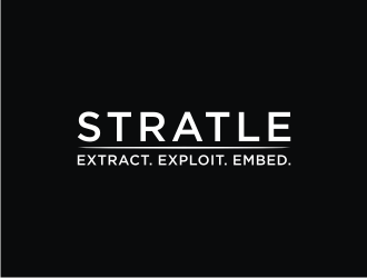 STRATLE. logo design by logitec