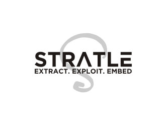STRATLE. logo design by rief