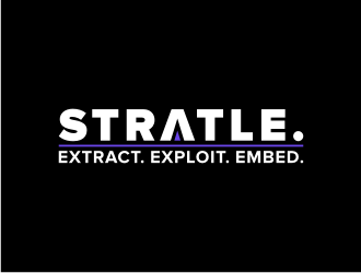 STRATLE. logo design by johana