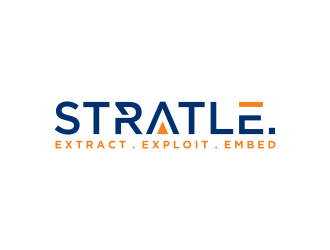 STRATLE. logo design by GassPoll