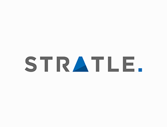 STRATLE. logo design by DuckOn