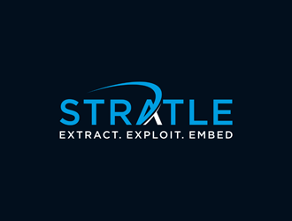 STRATLE. logo design by alby