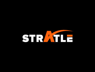 STRATLE. logo design by aryamaity