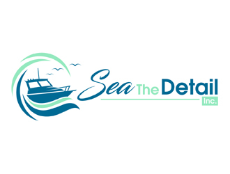 Sea The Detail Inc. logo design by MAXR