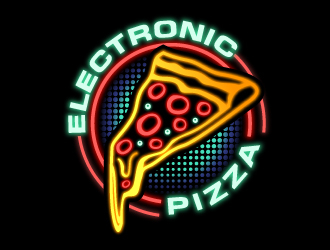 Electronic Pizza logo design by ruki