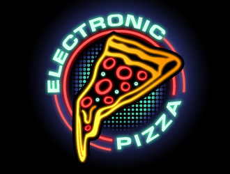 Electronic Pizza logo design by ruki