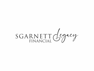 SGARNETT LEGACY FINANCIAL logo design by y7ce