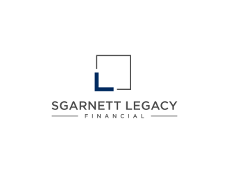 SGARNETT LEGACY FINANCIAL logo design by Galfine