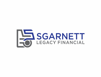 SGARNETT LEGACY FINANCIAL logo design by Renaker