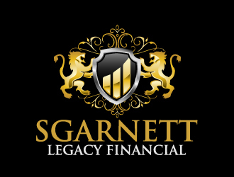 SGARNETT LEGACY FINANCIAL logo design by AamirKhan