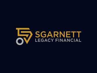 SGARNETT LEGACY FINANCIAL logo design by Renaker