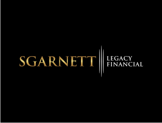 SGARNETT LEGACY FINANCIAL logo design by puthreeone