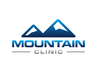 Mountain Clinic logo design by p0peye