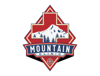 Mountain Clinic logo design by Kruger