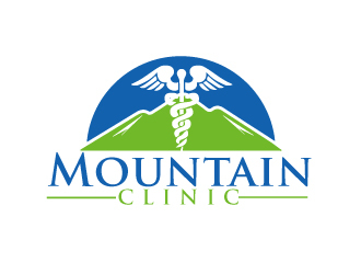 Mountain Clinic logo design by AamirKhan