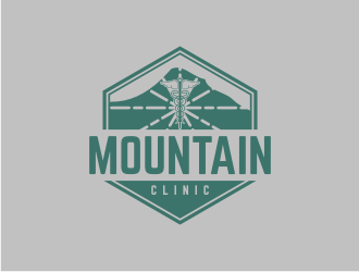 Mountain Clinic logo design by ArRizqu