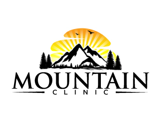Mountain Clinic logo design by AamirKhan