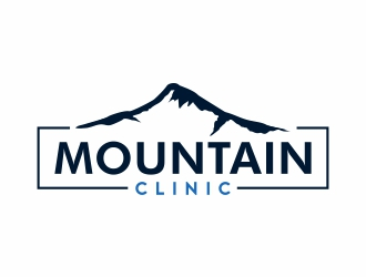 Mountain Clinic logo design by Mardhi