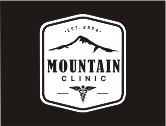 Mountain Clinic logo design by Mardhi