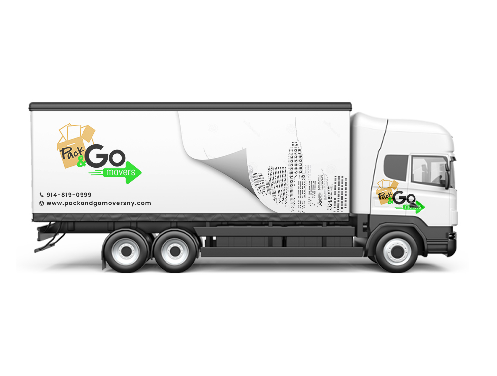Pack & Go Movers  logo design by Niqnish