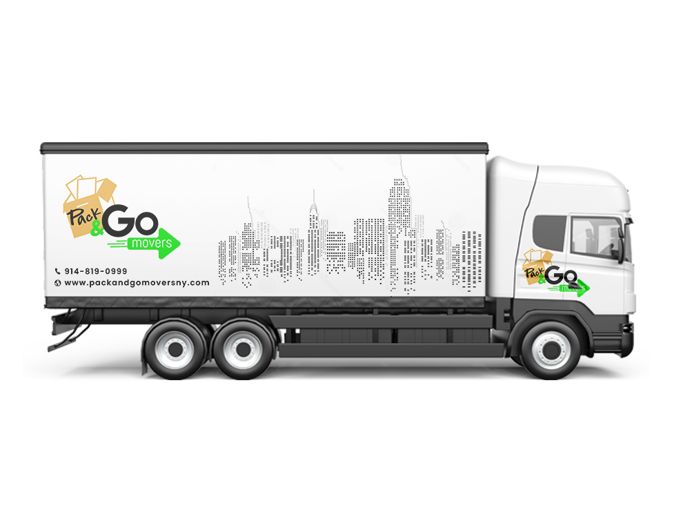 Pack & Go Movers  logo design by Niqnish
