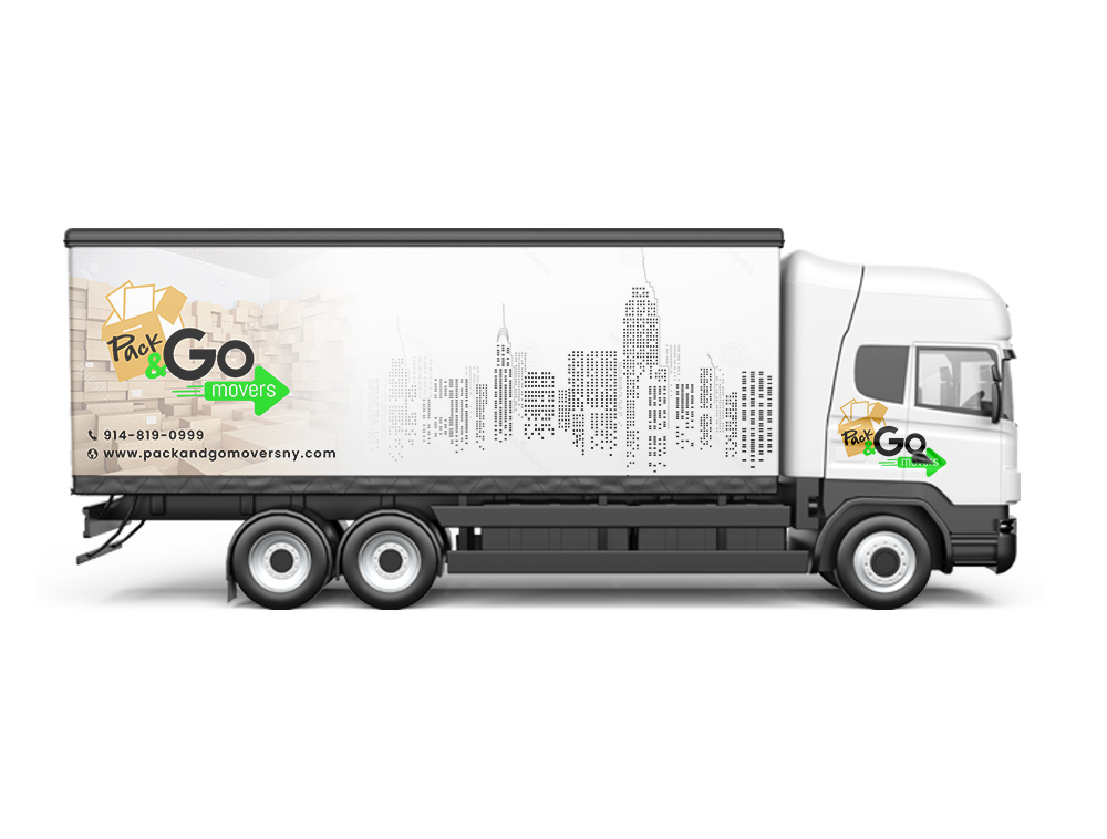 Pack & Go Movers  logo design by Niqnish