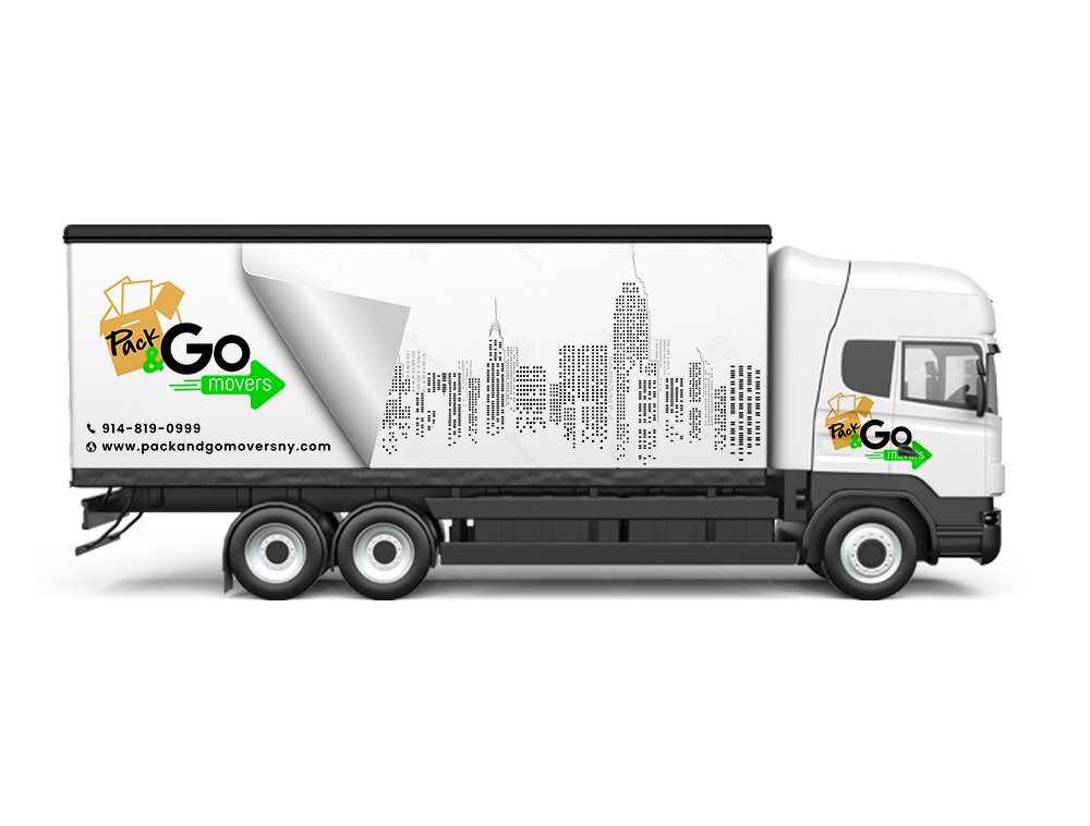 Pack & Go Movers  logo design by Niqnish