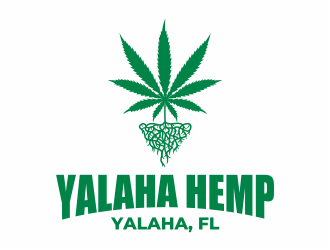Yalaha Hemp logo design by mutafailan