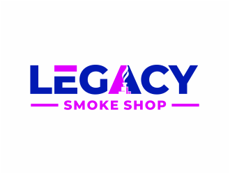 Legacy Smoke Shop logo design by mutafailan