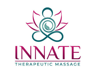 Innate Therapeutic Massage logo design by MonkDesign