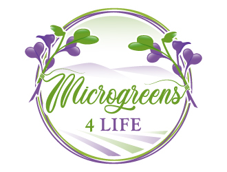 microgreens4life.ca [Microgreens 4 Life] logo design by LucidSketch