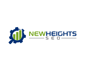 New Heights SEO logo design by MarkindDesign