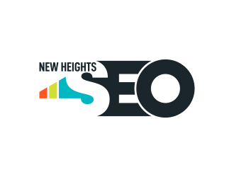 New Heights SEO logo design by ekitessar