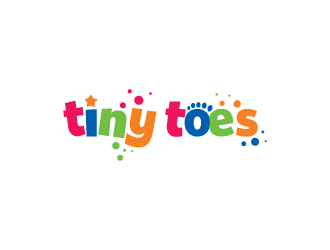 Tiny Toes logo design by wongndeso