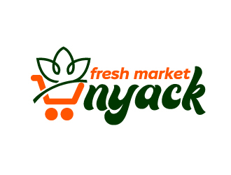 nyack fresh market logo design by Marianne